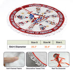 America 250Th Anniversary Family Christmas Tree Decor - Personalized Tree Skirt 4
