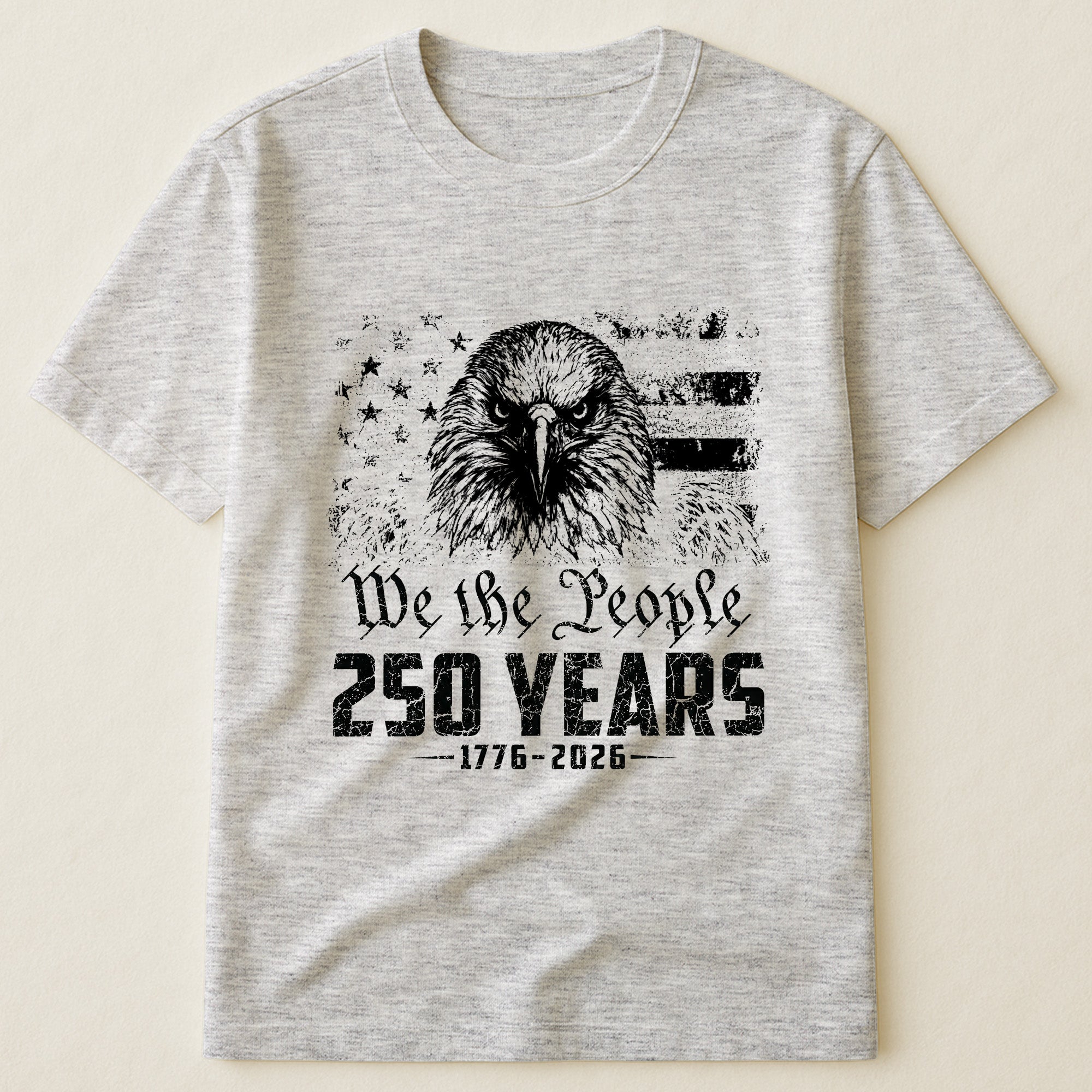 We The People Eagel Monochrome - Shirt