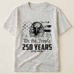 We The People Eagel Monochrome - Shirt