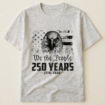 We The People Eagel Monochrome - Shirt