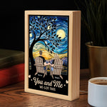 You & Me We Got This Starry Night New Version - Personalized Frame Light Box