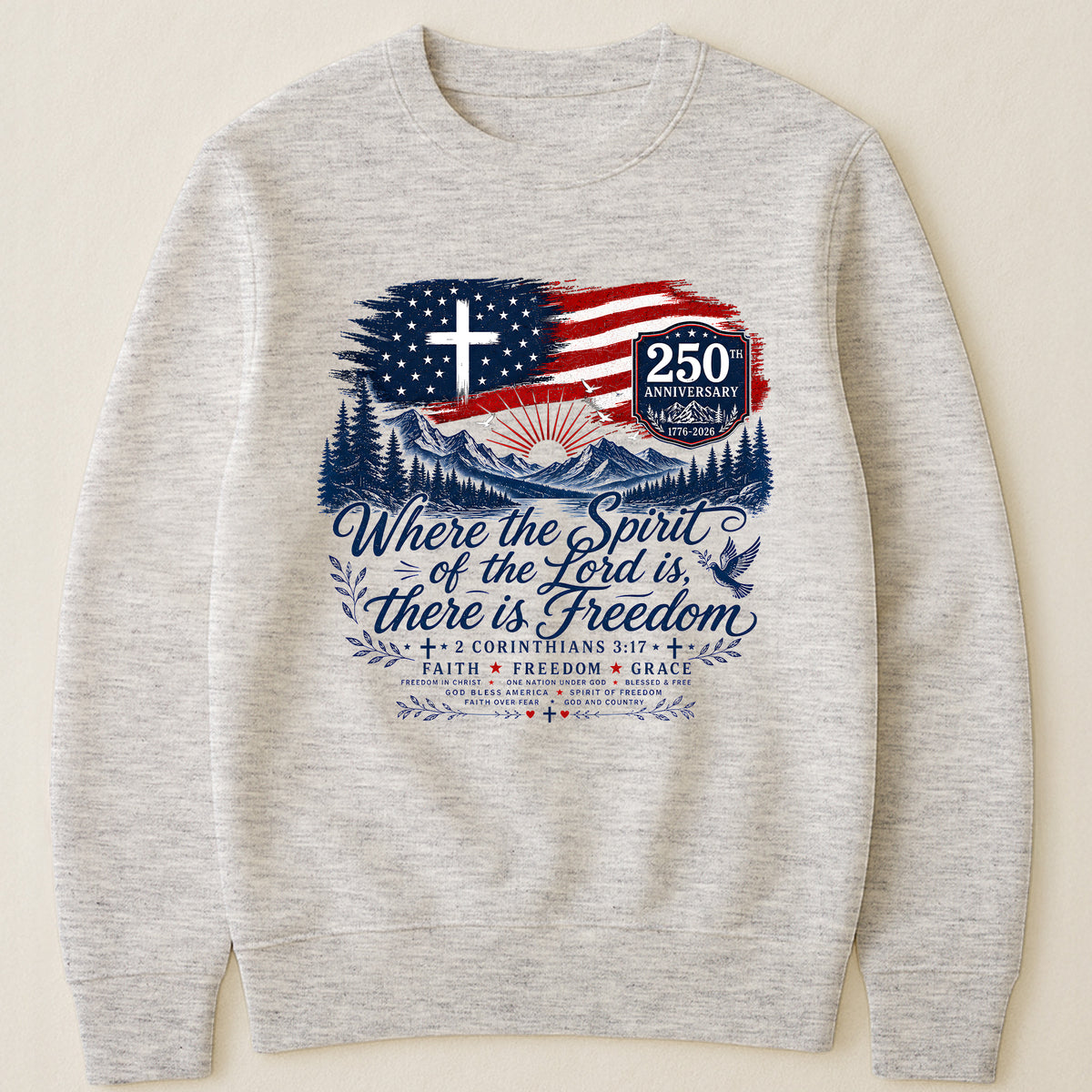 Where The Spirit Of The Lord Is, There Is Freedom - Shirt