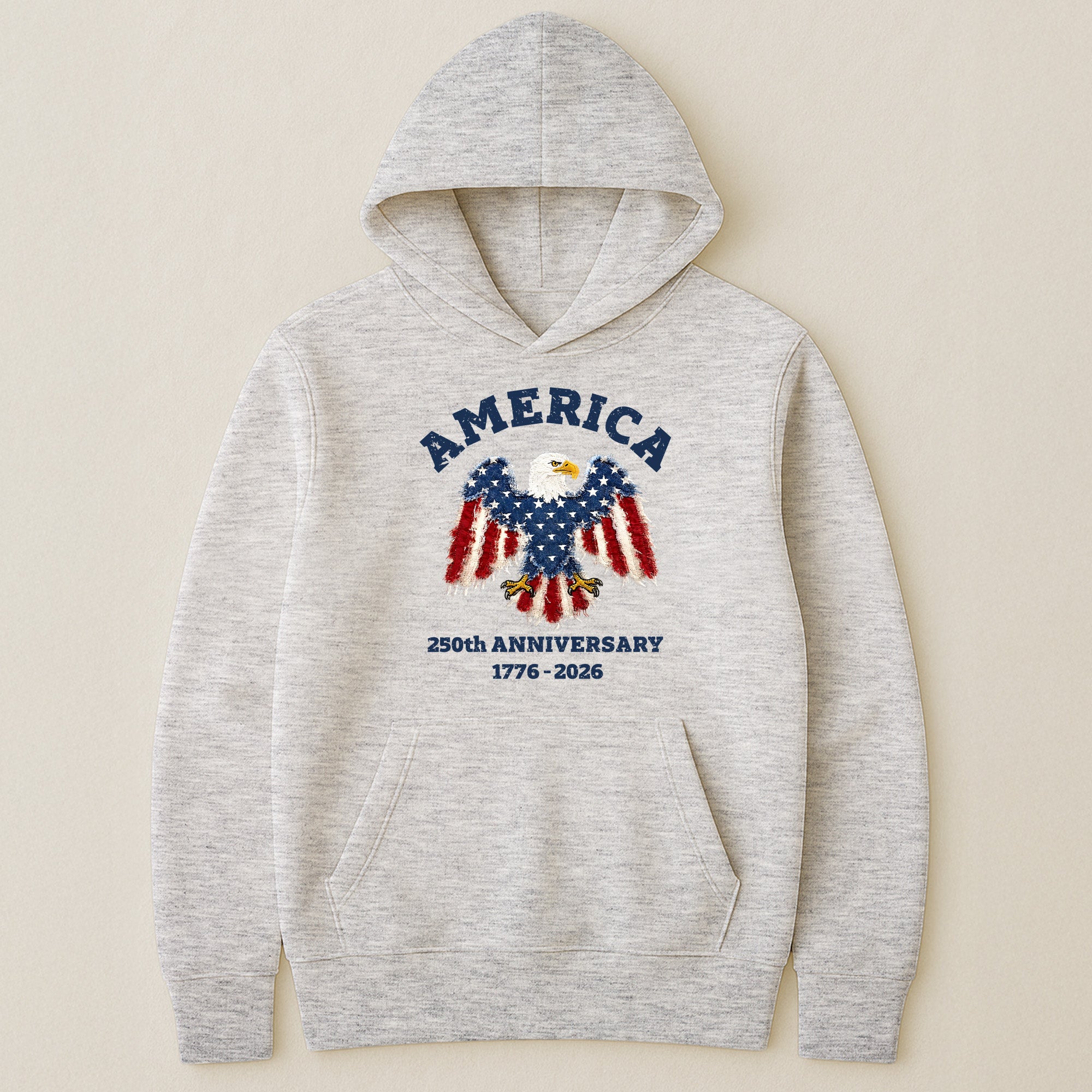 Patchwork Style USA Bald Eagles Print - Shirt