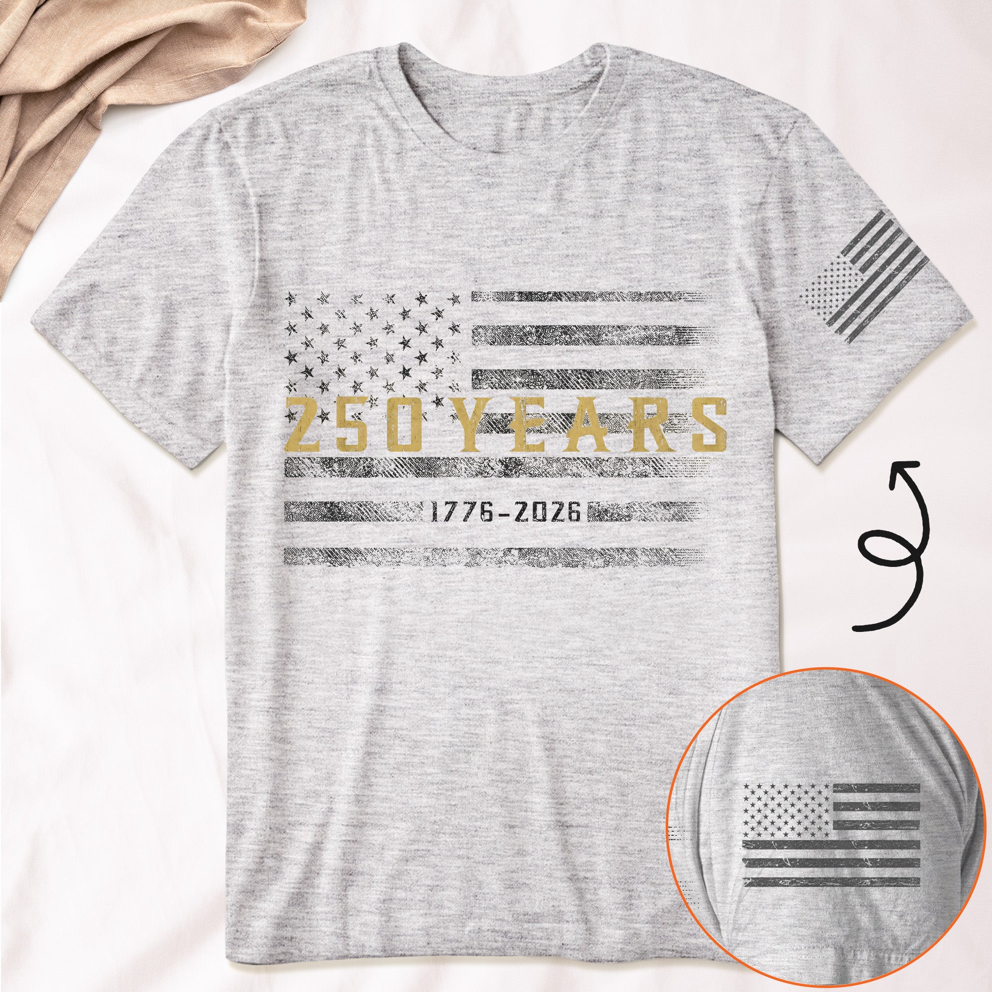Classic Design 250 Years Of Freedom - Shirt