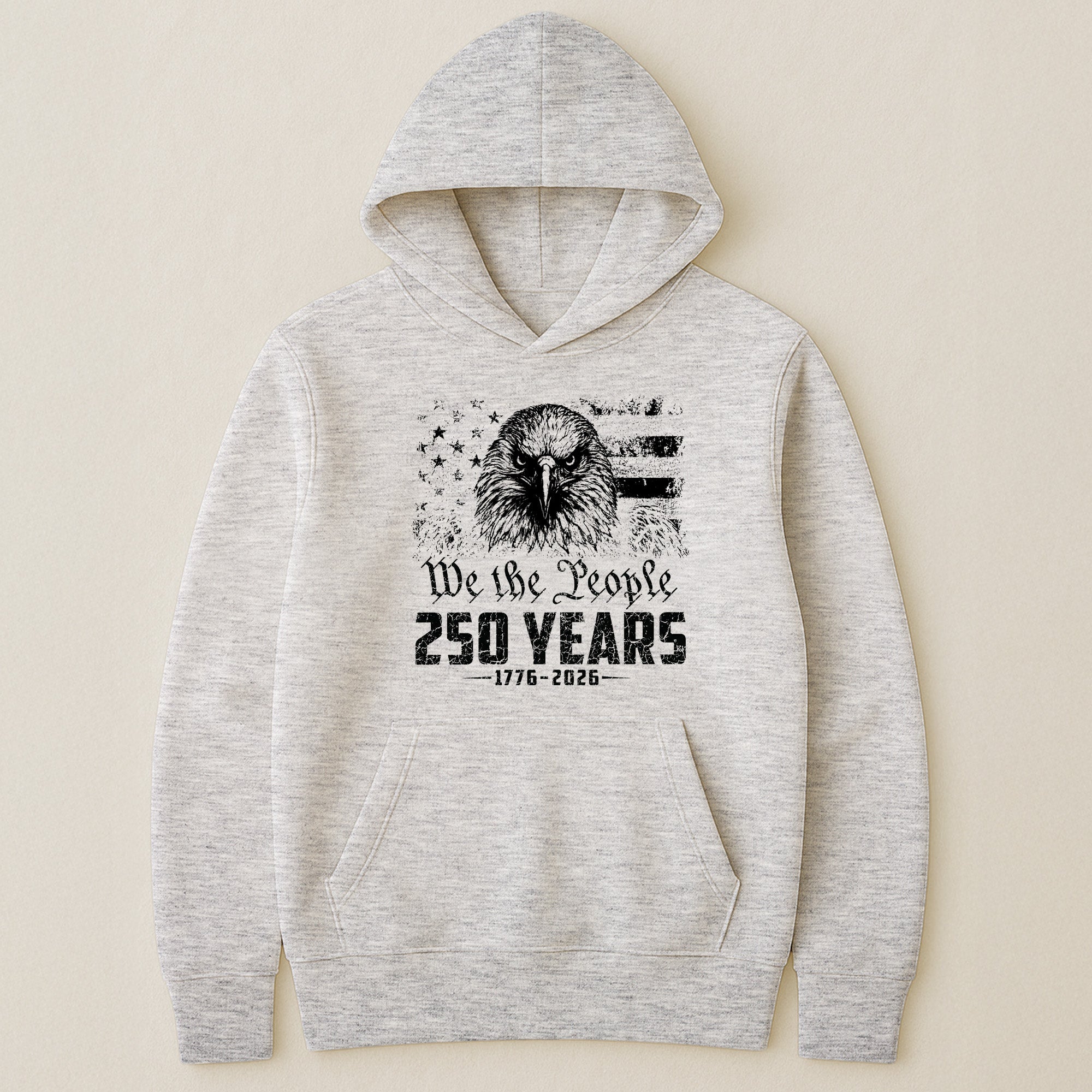 We The People Eagel Monochrome - Shirt
