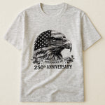 Bald Eagle Usa 250Th Anniversary Monochrome - Shirt
