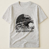 Bald Eagle Usa 250Th Anniversary Monochrome - Shirt