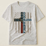 Cross God Bless America - Shirt