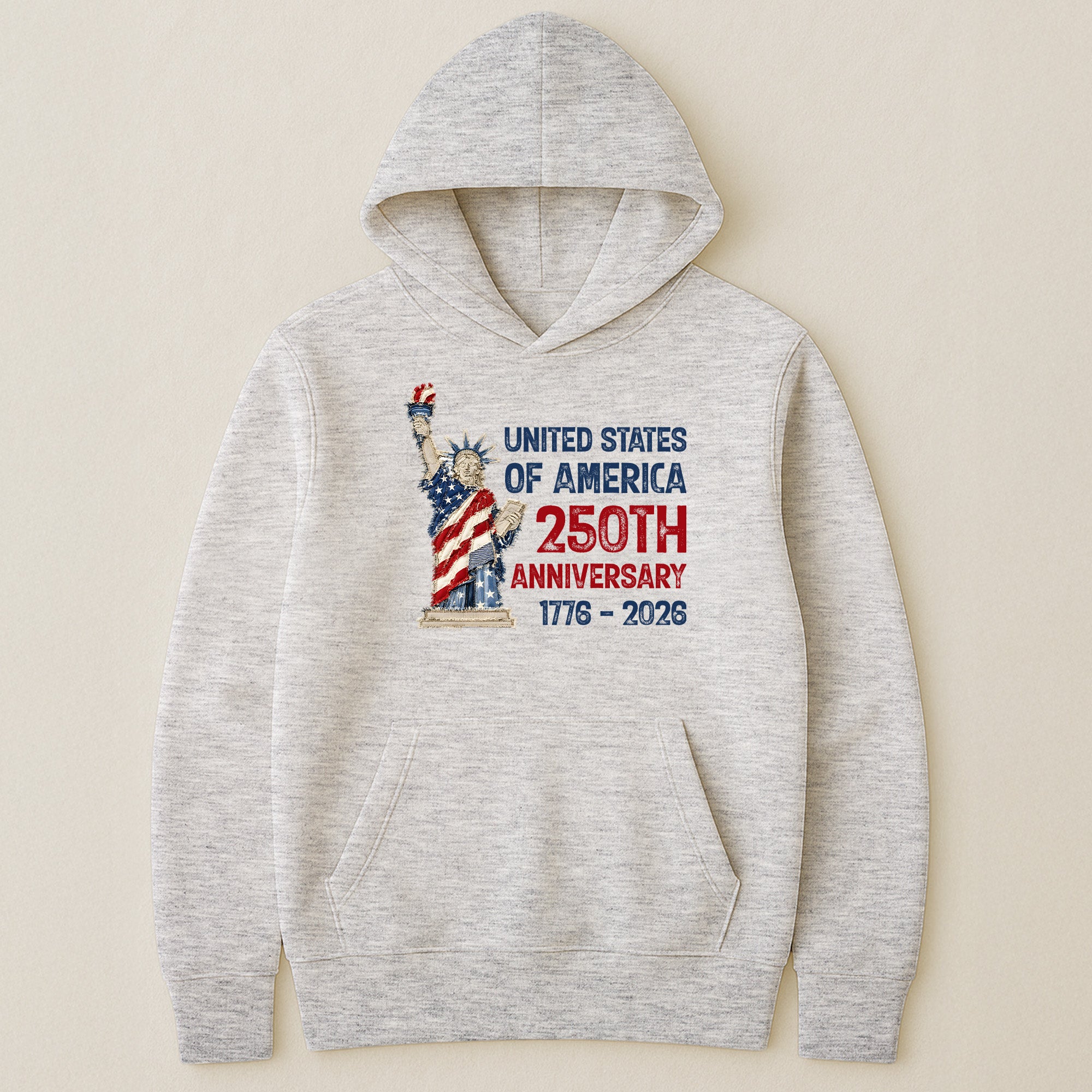 Patchwork Style USA Statue Of Liberty Print - Shirt