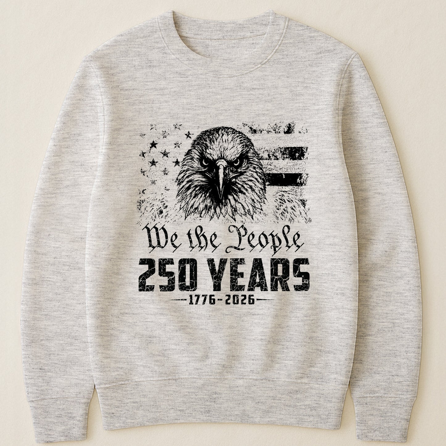 We The People Eagel Monochrome - Shirt
