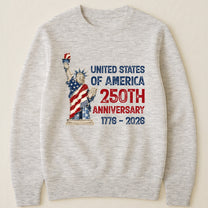 Patchwork Style USA Statue Of Liberty Print - Shirt