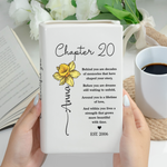 50th-Birthday-Women-Gift-For-Her-Turning-50,-Custom-Birth-Month-Flower-Book-Vase-Personalized-Vase6