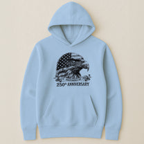 Bald Eagle Usa 250Th Anniversary Monochrome - Shirt