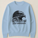 Bald Eagle Usa 250Th Anniversary Monochrome - Shirt