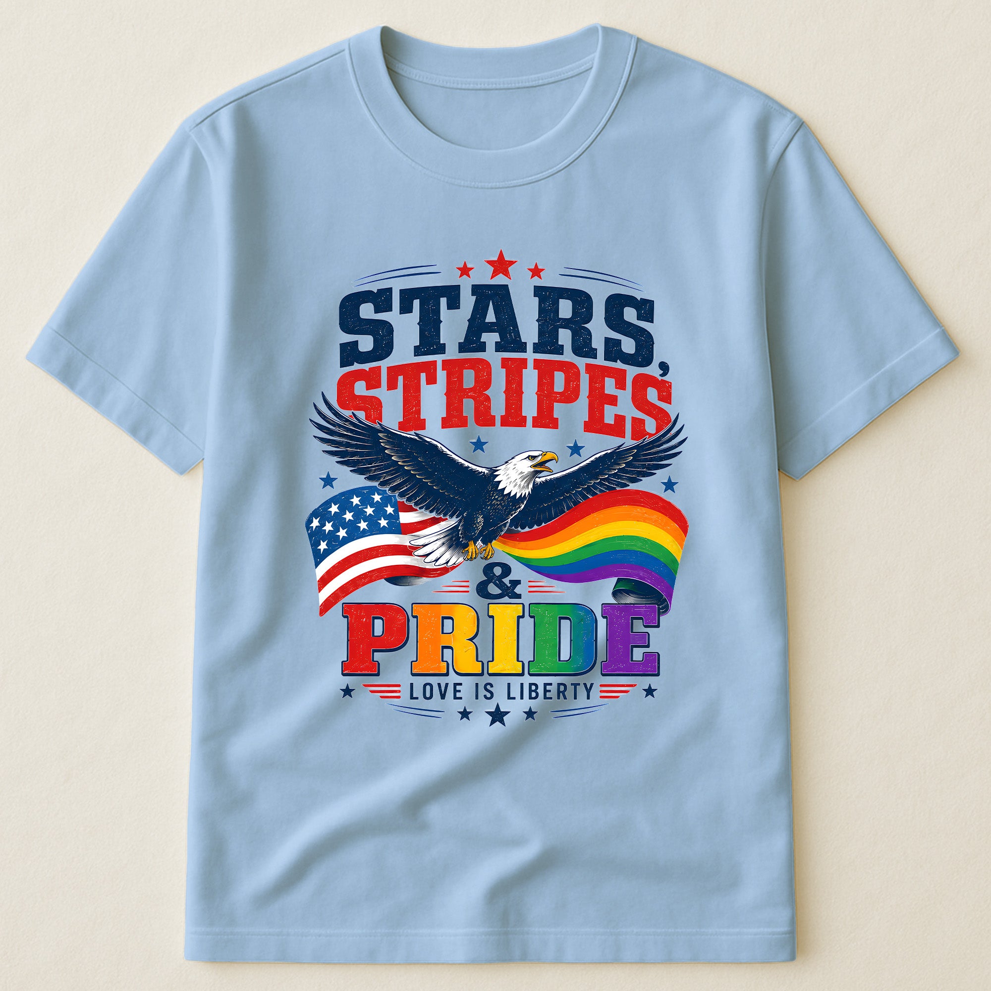 Love Is Liberty Lgbtq+ - Shirt
