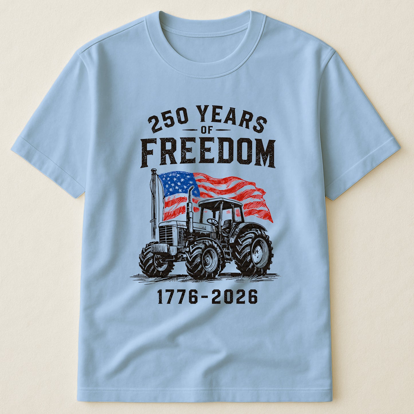 Patriotic Tractor 250 Years - Shirt