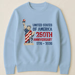 Patchwork Style USA Statue Of Liberty Print - Shirt