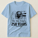 We The People Eagel Monochrome - Shirt