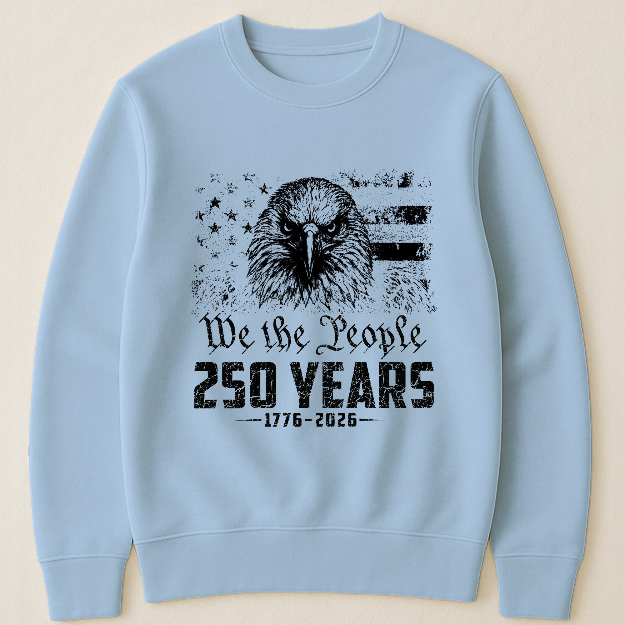 We The People Eagel Monochrome - Shirt