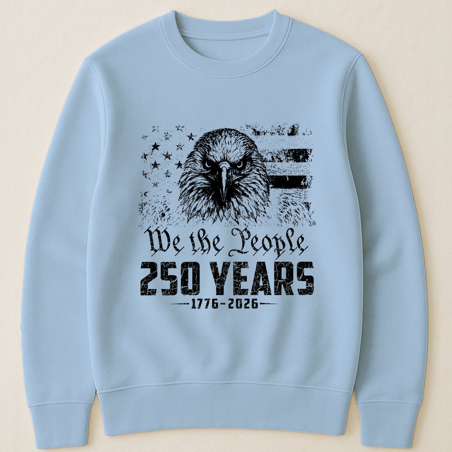 We The People Eagel Monochrome - Shirt