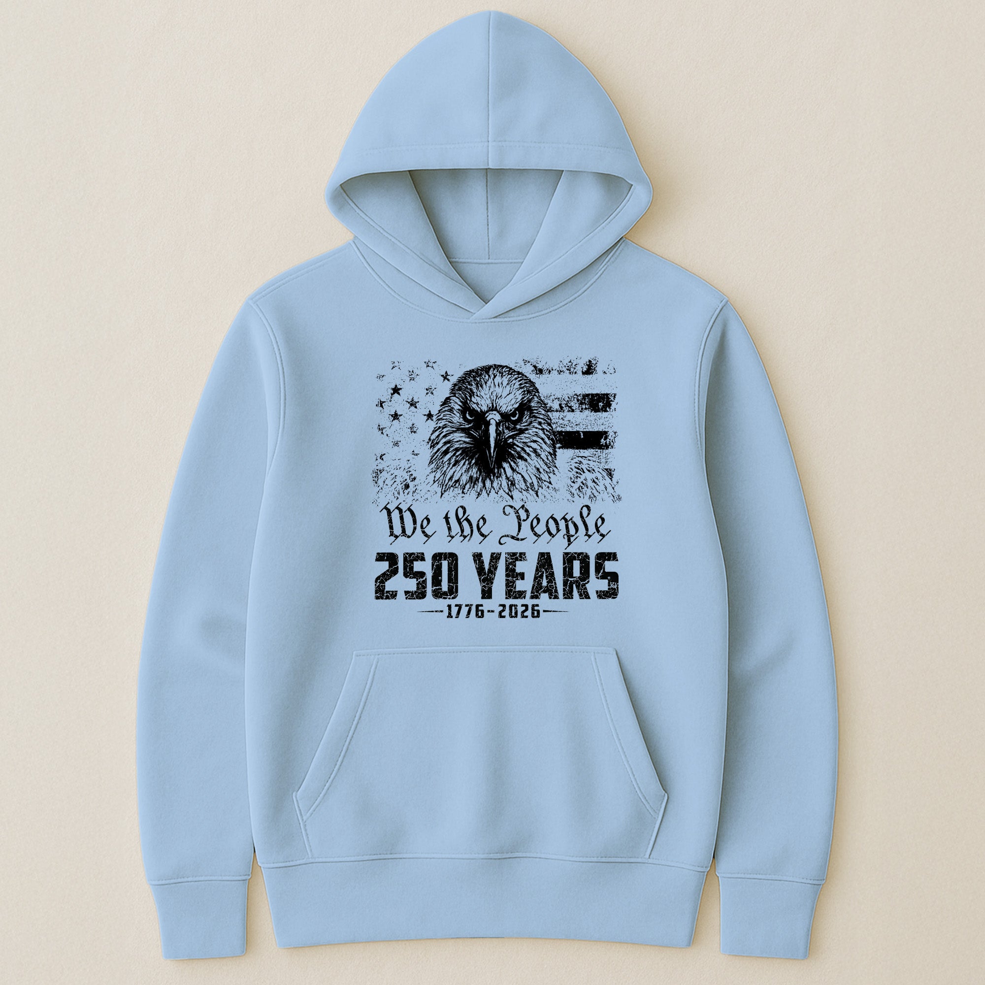 We The People Eagel Monochrome - Shirt