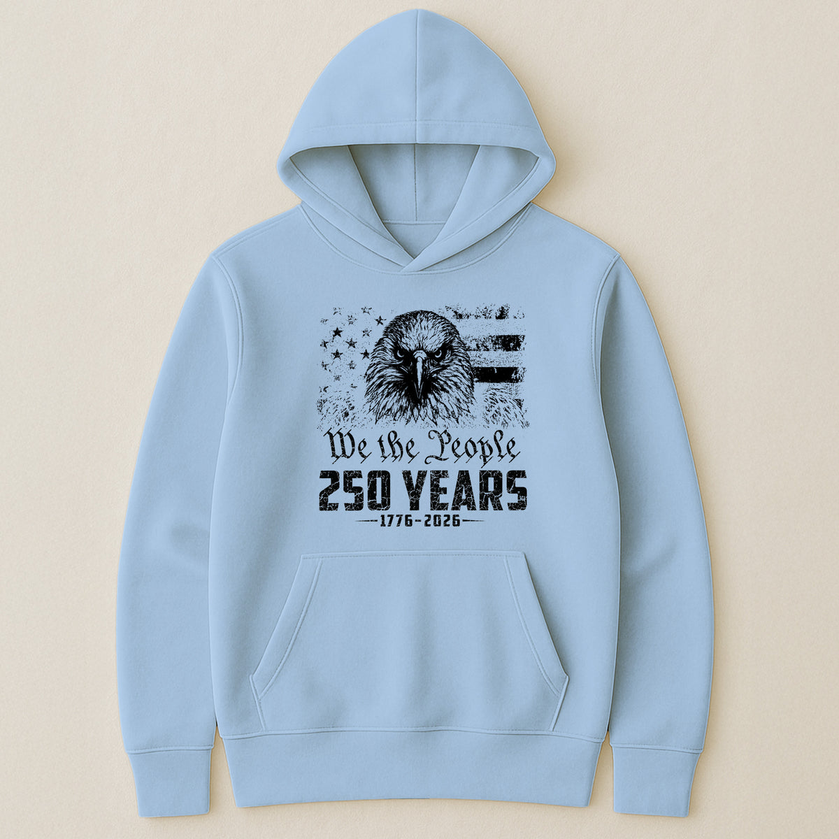 We The People Eagel Monochrome - Shirt