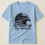 Bald Eagle Usa 250Th Anniversary Monochrome - Shirt