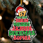 67 Bruh 2026 Slang - Personalized Acrylic Ornament