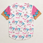 67 Sport Ice Cream Drip - Personalized Kids Baseball Jersey