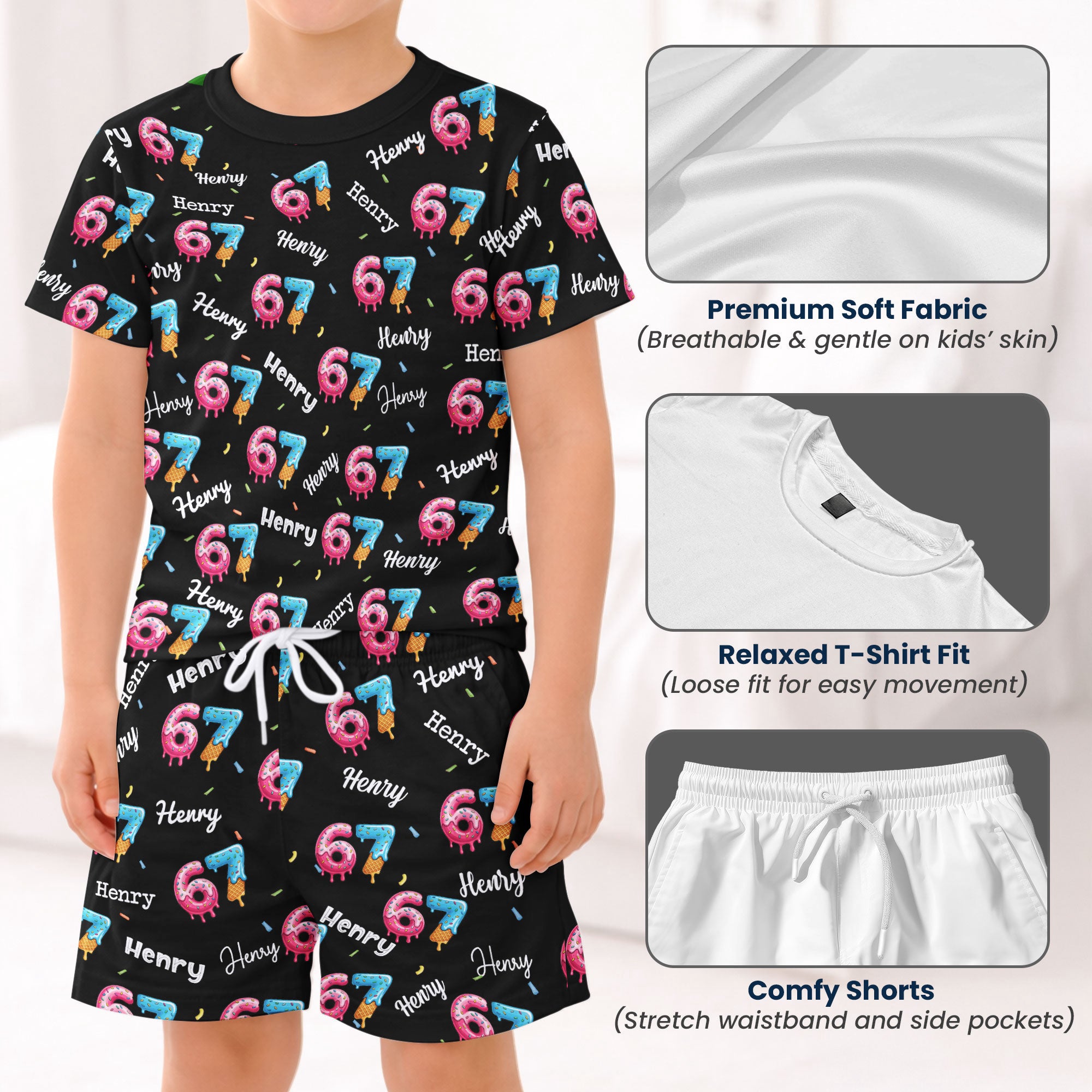 67_Ice_Cream_Pattern_Personalized_Kids_Clothing_Set_5
