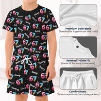 67_Ice_Cream_Pattern_Personalized_Kids_Clothing_Set_5