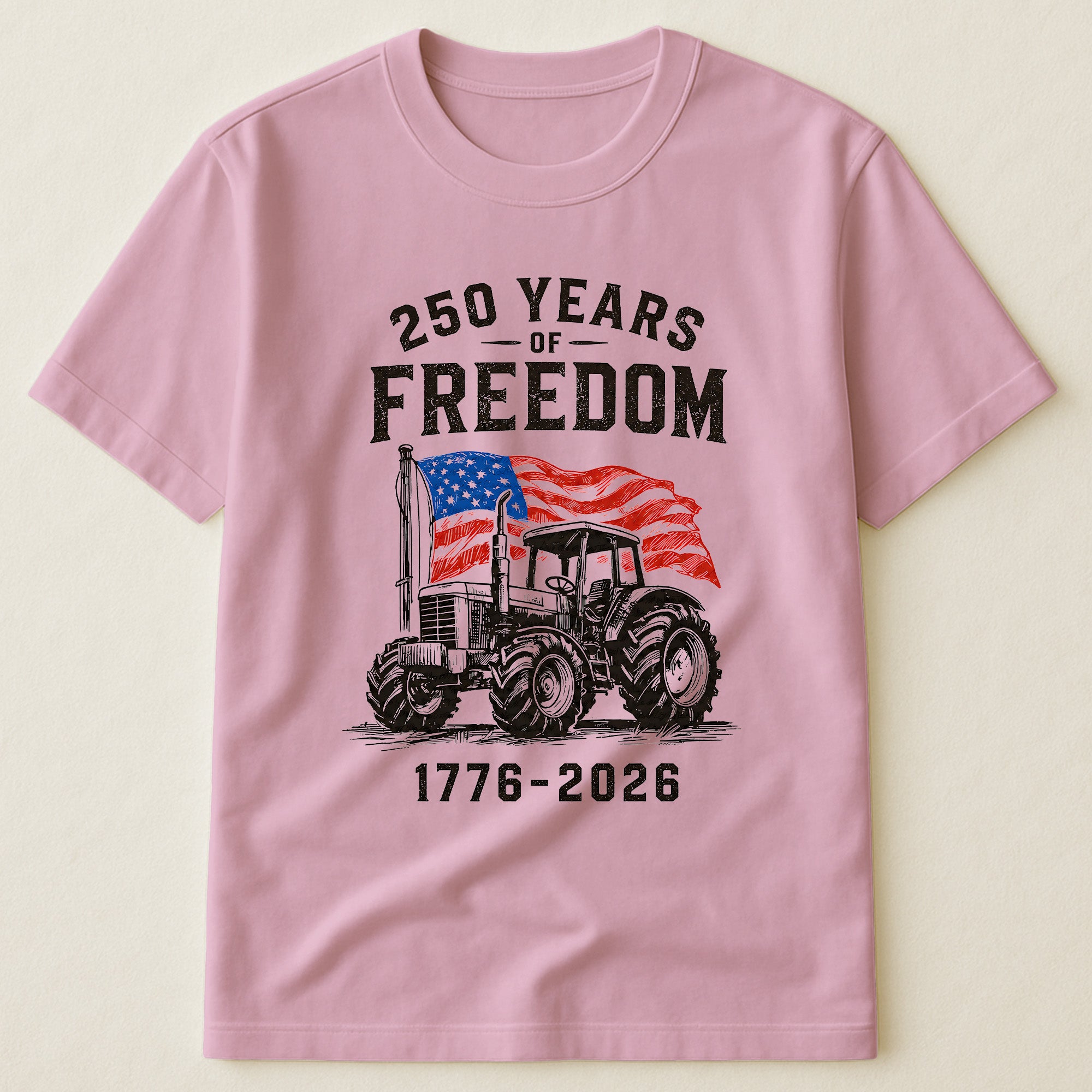 Patriotic Tractor 250 Years - Shirt