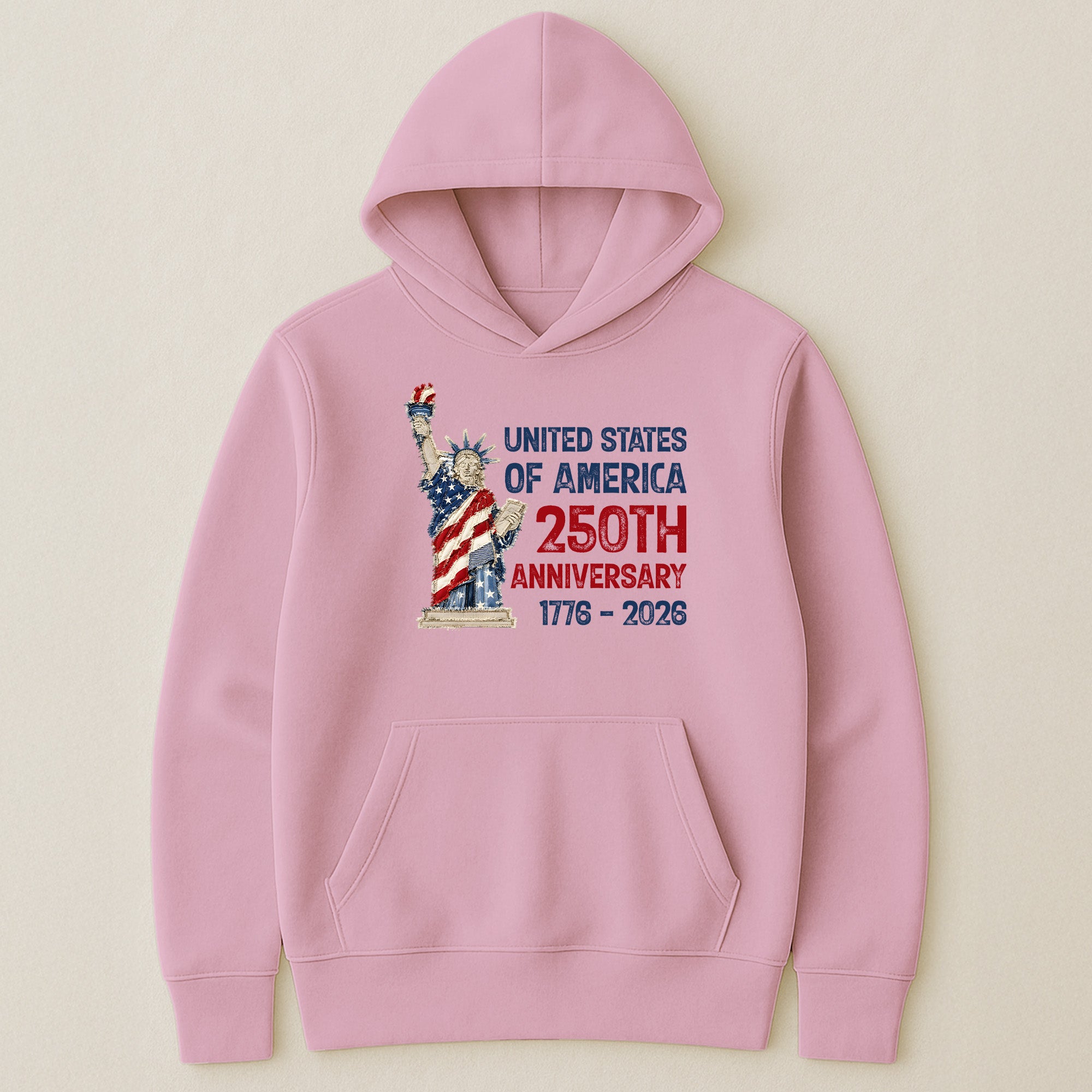 Patchwork Style USA Statue Of Liberty Print - Shirt