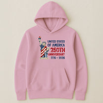 Patchwork Style USA Statue Of Liberty Print - Shirt