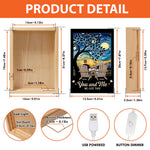 You & Me We Got This Starry Night New Version - Personalized Frame Light Box