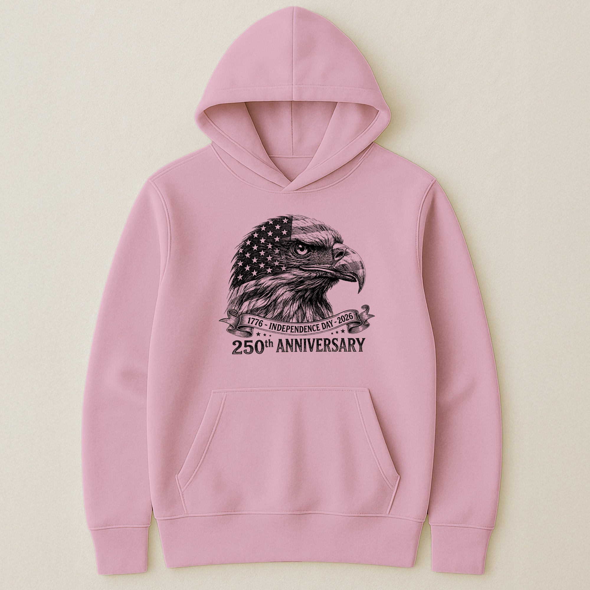 Bald Eagle Usa 250Th Anniversary Monochrome - Shirt