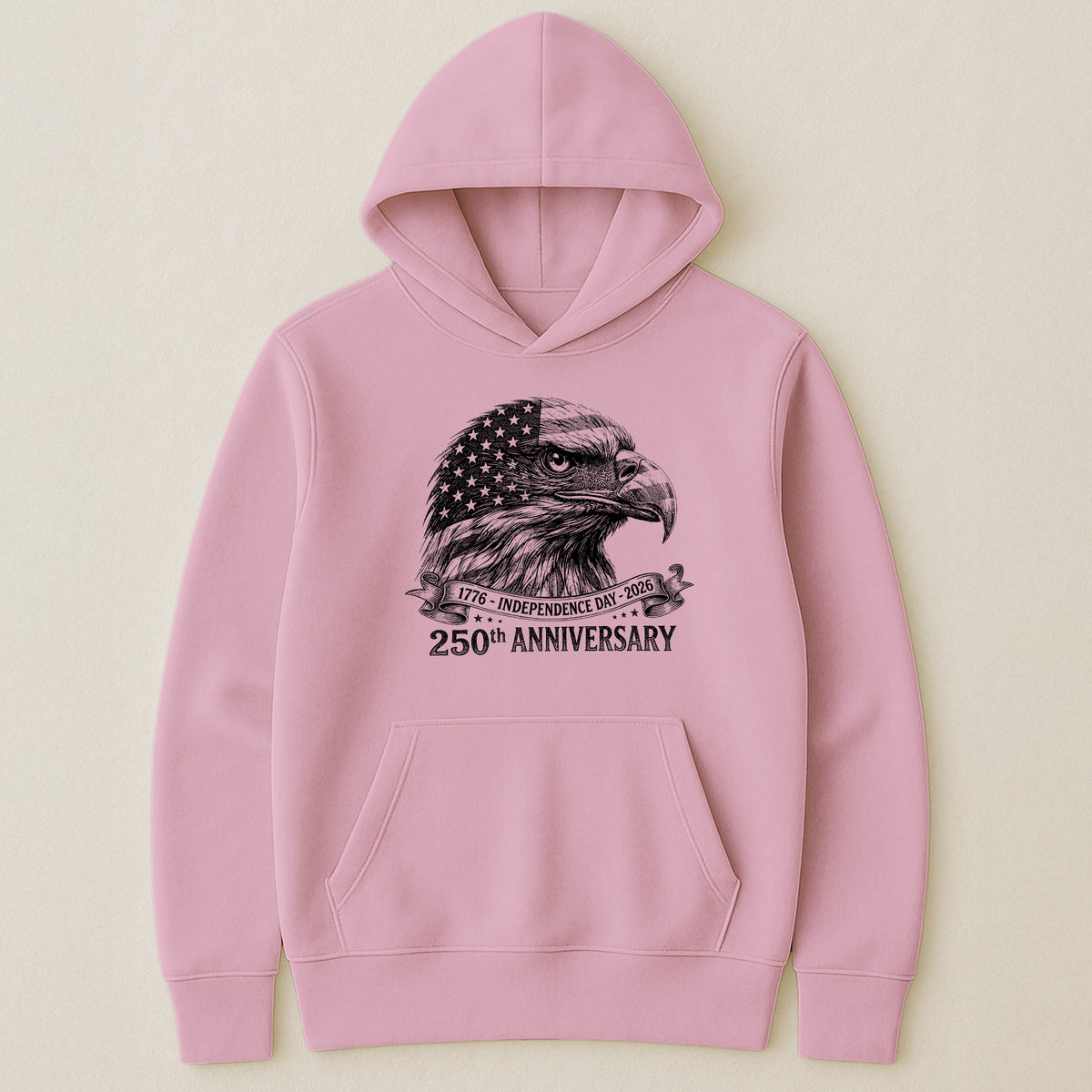 Bald Eagle Usa 250Th Anniversary Monochrome - Shirt