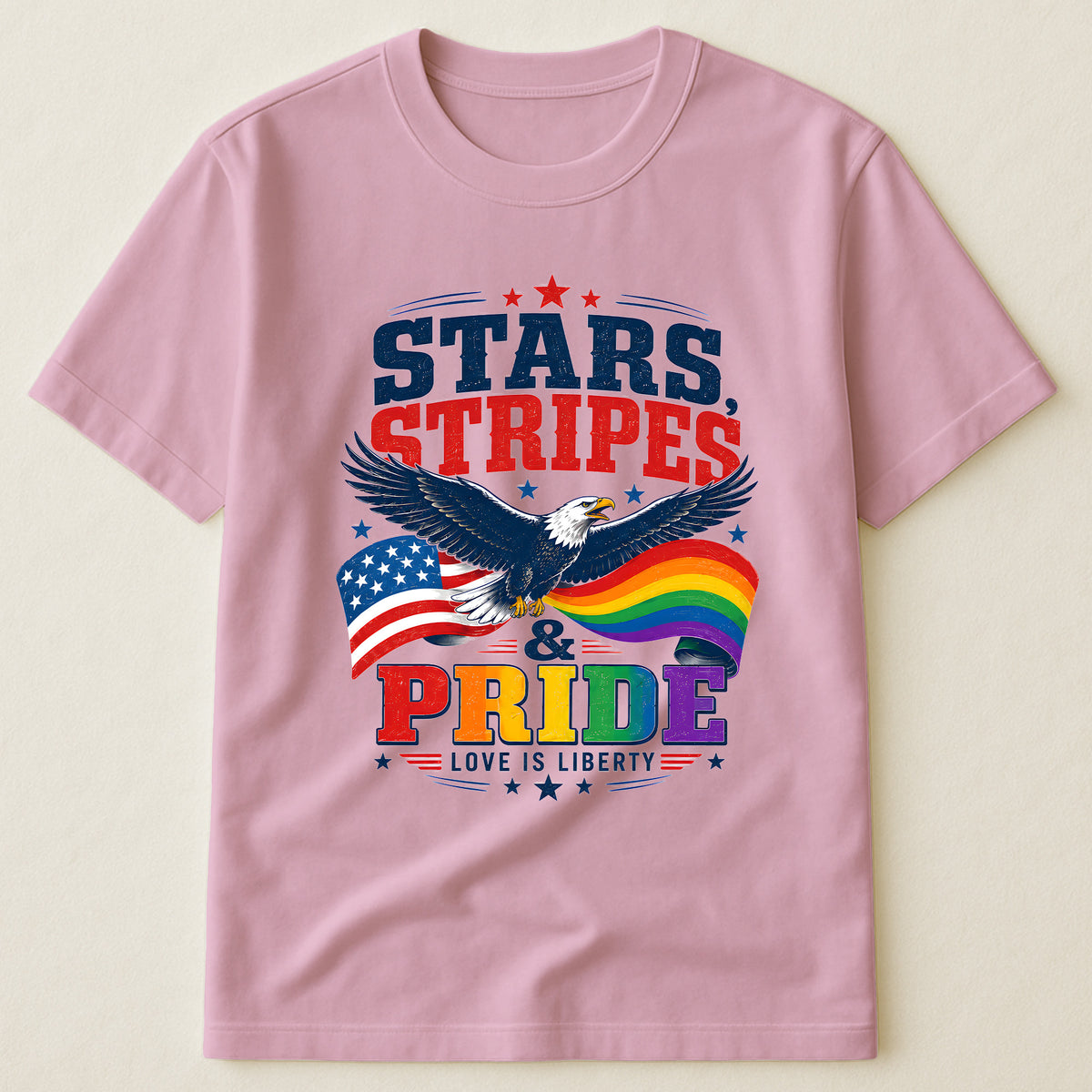 Love Is Liberty Lgbtq+ - Shirt