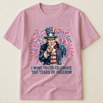 Patchwork Style Usa Uncle Sam Print - Shirt