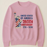 Patchwork Style USA Statue Of Liberty Print - Shirt