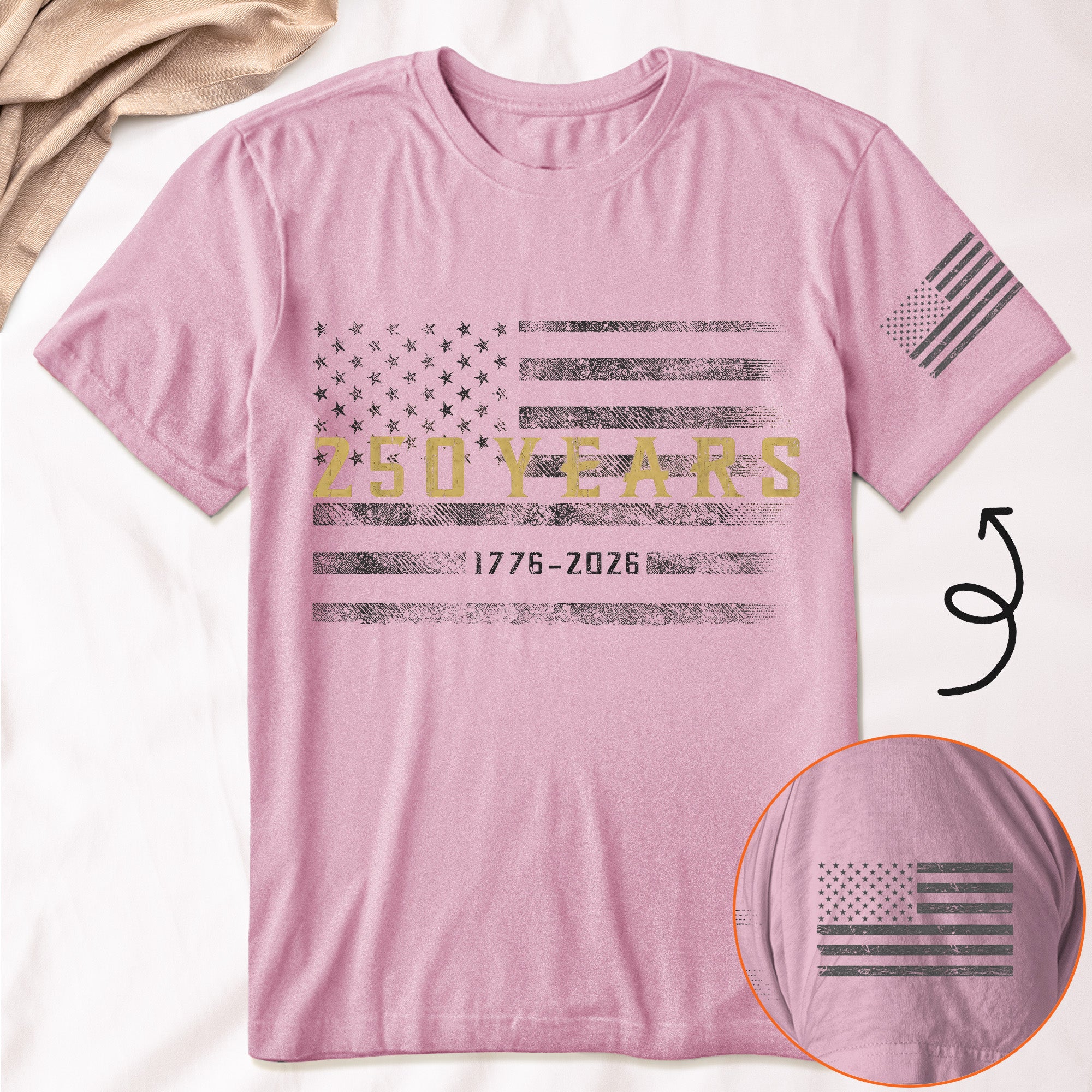 Classic Design 250 Years Of Freedom - Shirt