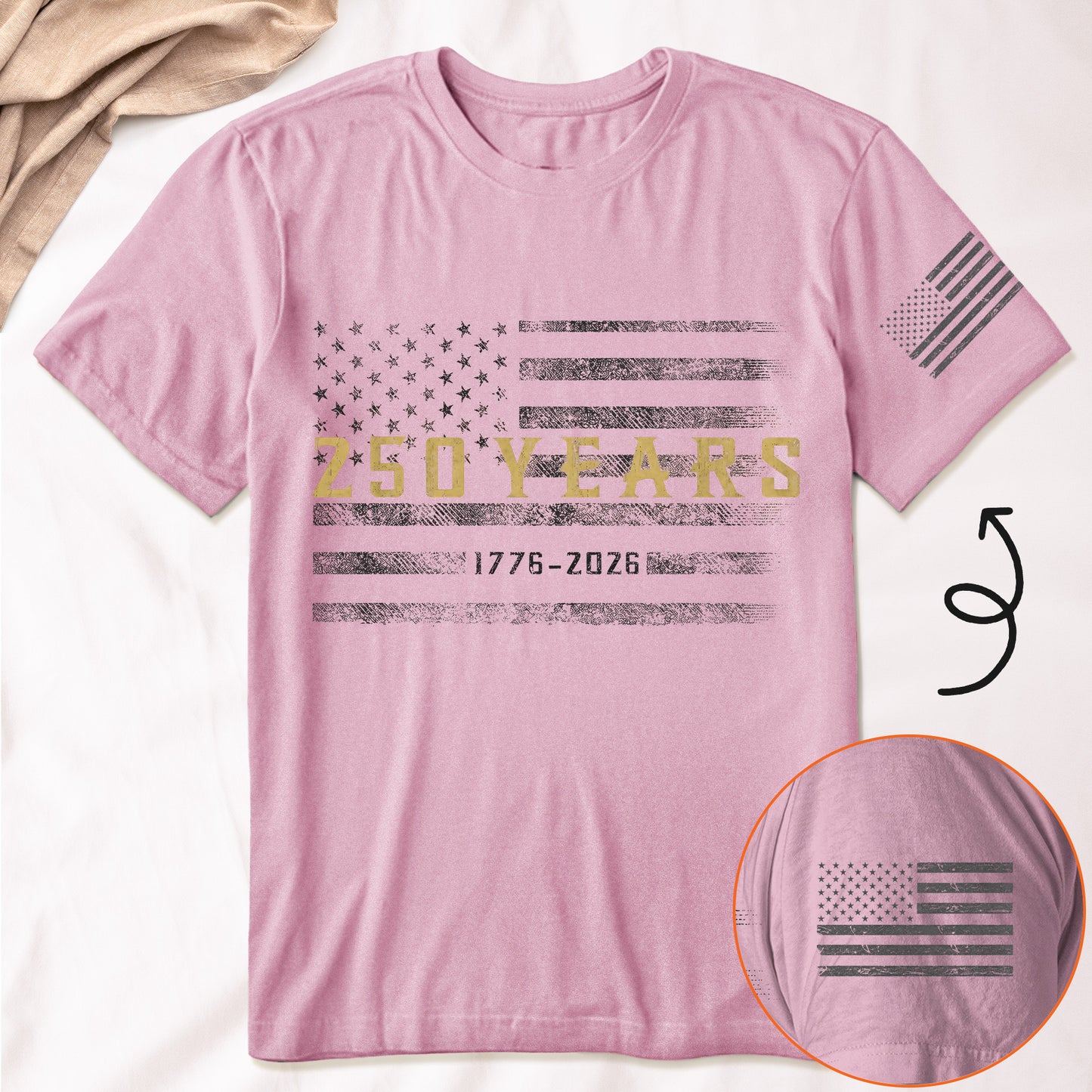 Classic Design 250 Years Of Freedom - Shirt