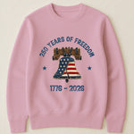 Patchwork Style USA Liberty Bell Print - Shirt