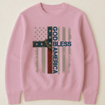 Cross God Bless America - Shirt