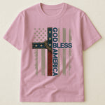 Cross God Bless America - Shirt