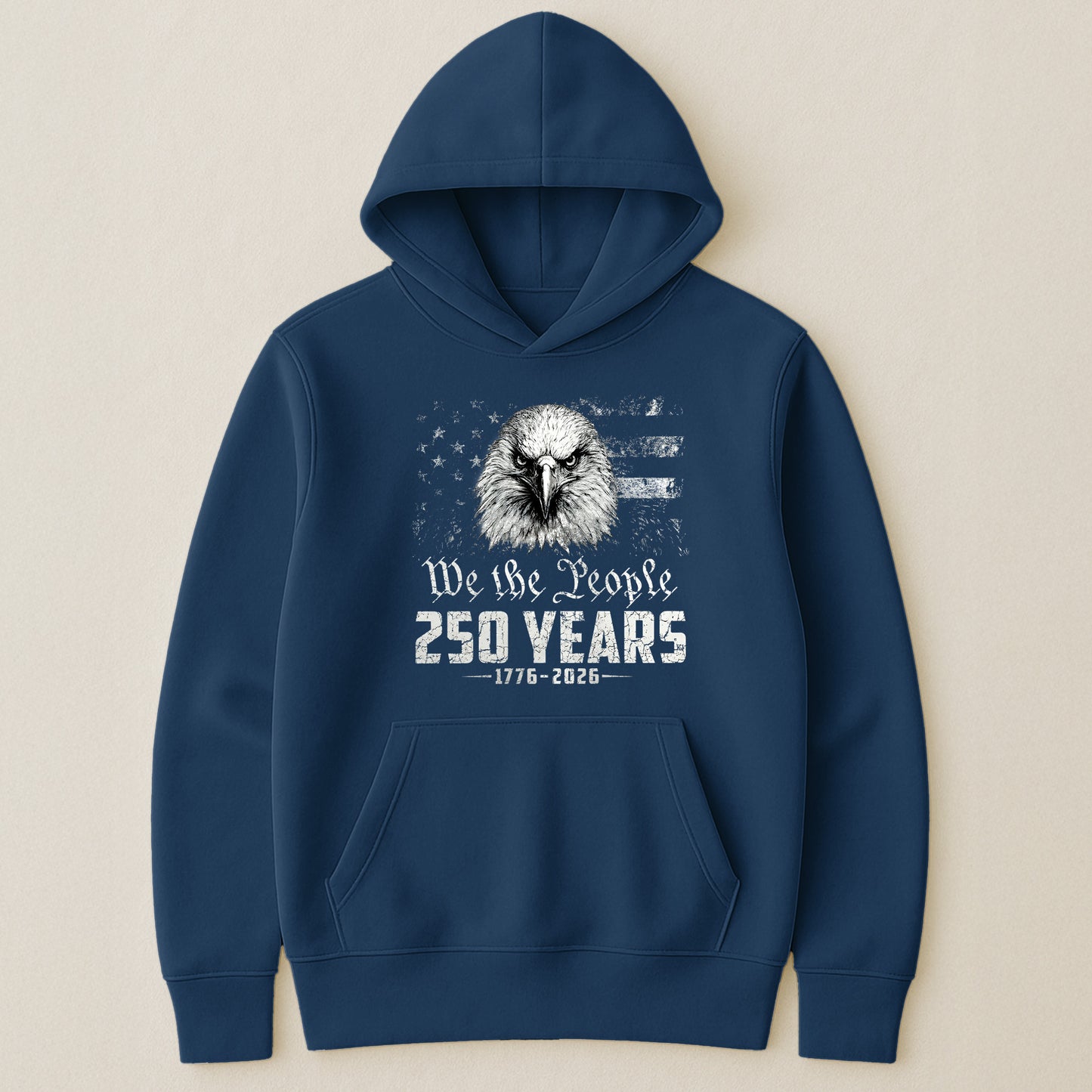 We The People Eagel Monochrome - Shirt