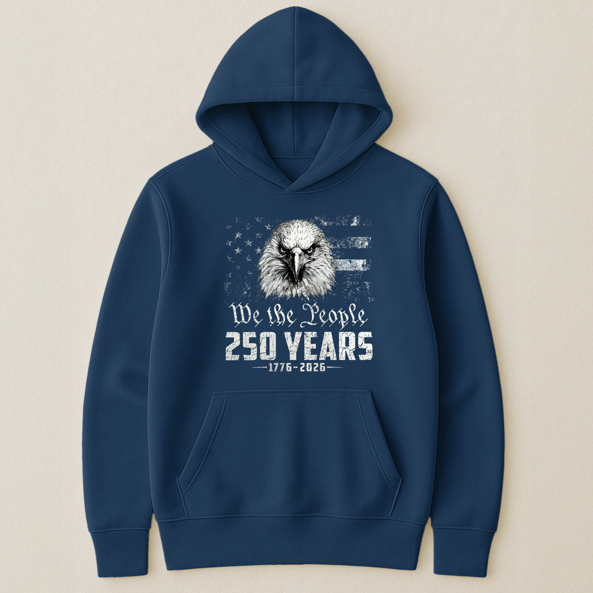 We The People Eagel Monochrome - Shirt