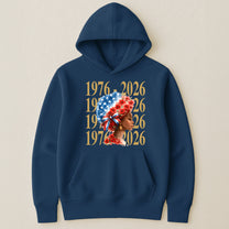 Black Woman Patriotic Afro - Shirt
