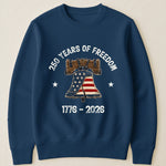 Patchwork Style USA Liberty Bell Print - Shirt