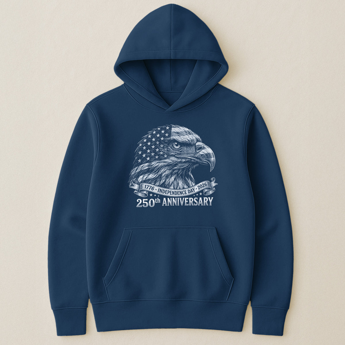 Bald Eagle Usa 250Th Anniversary Monochrome - Shirt